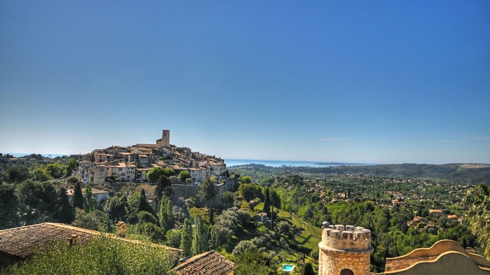 Panorama of St.-Paul-de-Vence