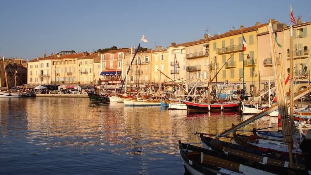 Alternative view of the Port of St. Tropez