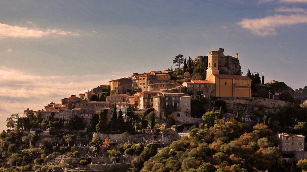 Panorama of Eze village