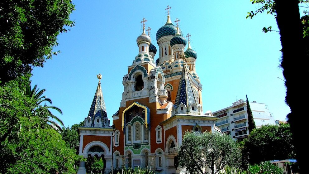 The Russian Orthodox Cathedral, Nice